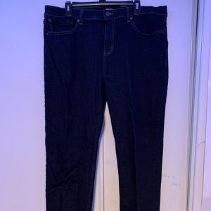 RSQ Mens Slim Straight Jeans 38x30 Dark Blue